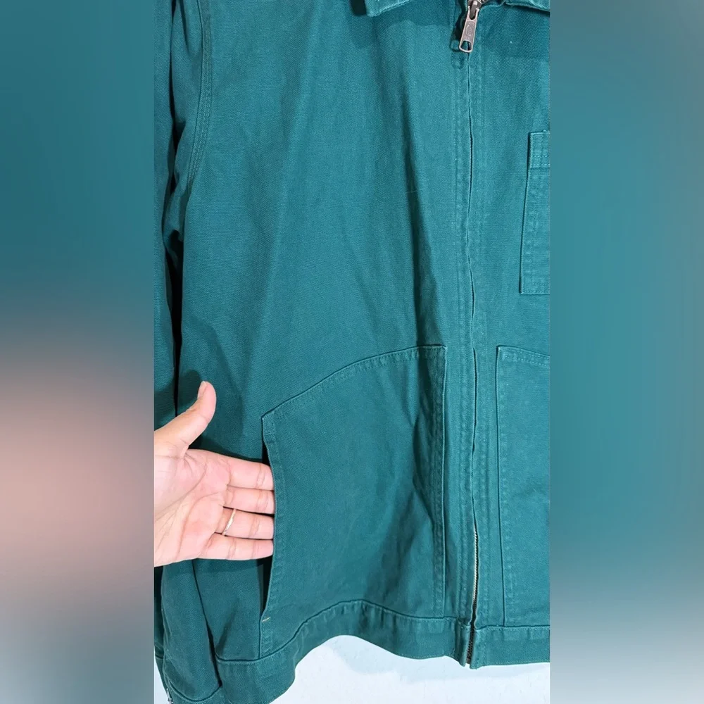 Dickies Men's Teal Shirt Jacket - Picture 6 of 13